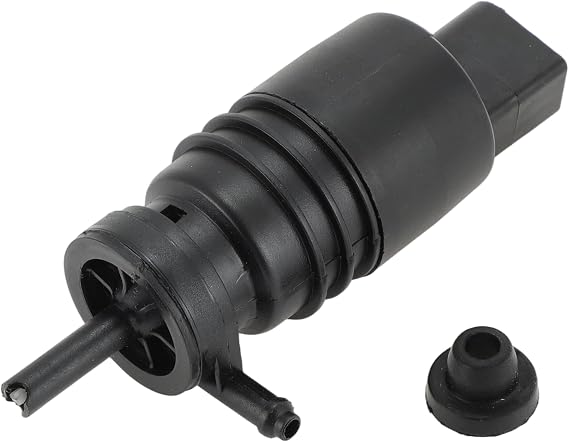 フロントガラスウォッシャーポンプ BMW 528i セダンE12、E28、E34、E39、E60、E61用グロメット付き 2009-2017 ウォッシャー液ポンプ フロントガラスワイパーポンプ No.67127310147 1セット