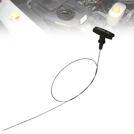 Engine Oil Level Indicator Dipstick Compatible with Dodge Ram 2500 3500 4500 5500 2007-2022 6.7L Diesel Engine Oil Dipstick, Replace 68005326AA