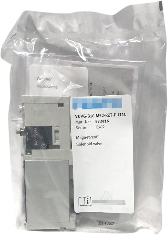 VUVG-B10-M52-RZT-F-1T1L 573416 Solenoid Valve VUVGB10M52RZTF1T1L Sealed in Box