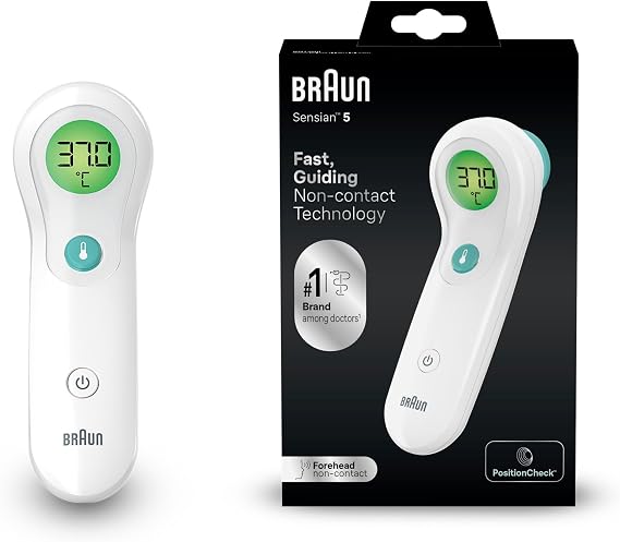 Braun Sensian 5 Forehead non-contact thermometer | #1 Brand among doctors1