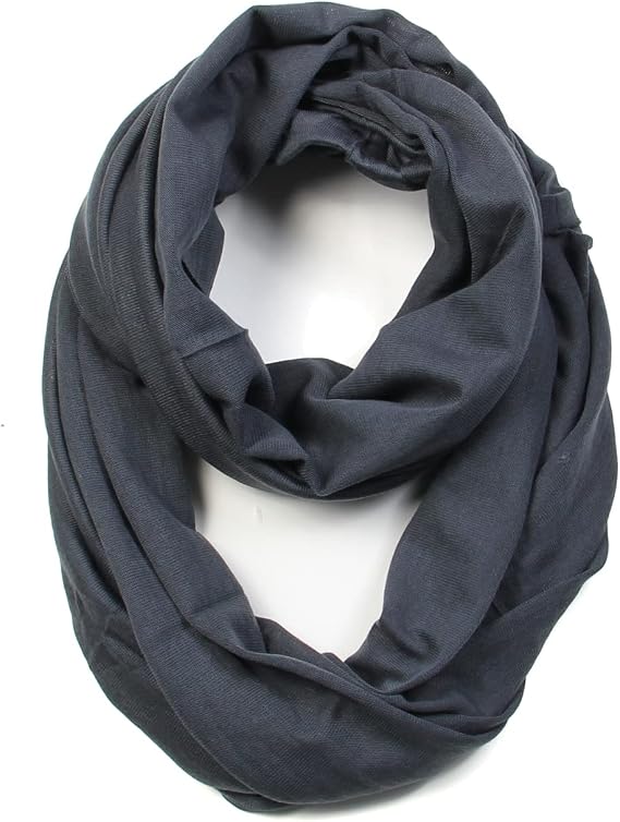 Scarf& Solid Color Infinity Lightweight Wrap Loop For Women & Men