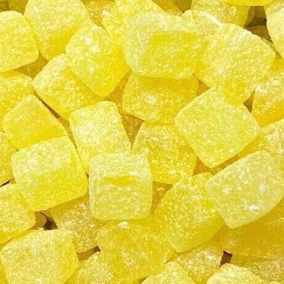 Pineapple Cubes Sweets 2kg Bag, Pouch