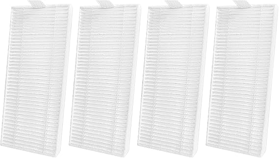 Lefant 4PCS Hepa Filter Replacement Accessories for Lefant M310 Robot Vacuum Cleaner