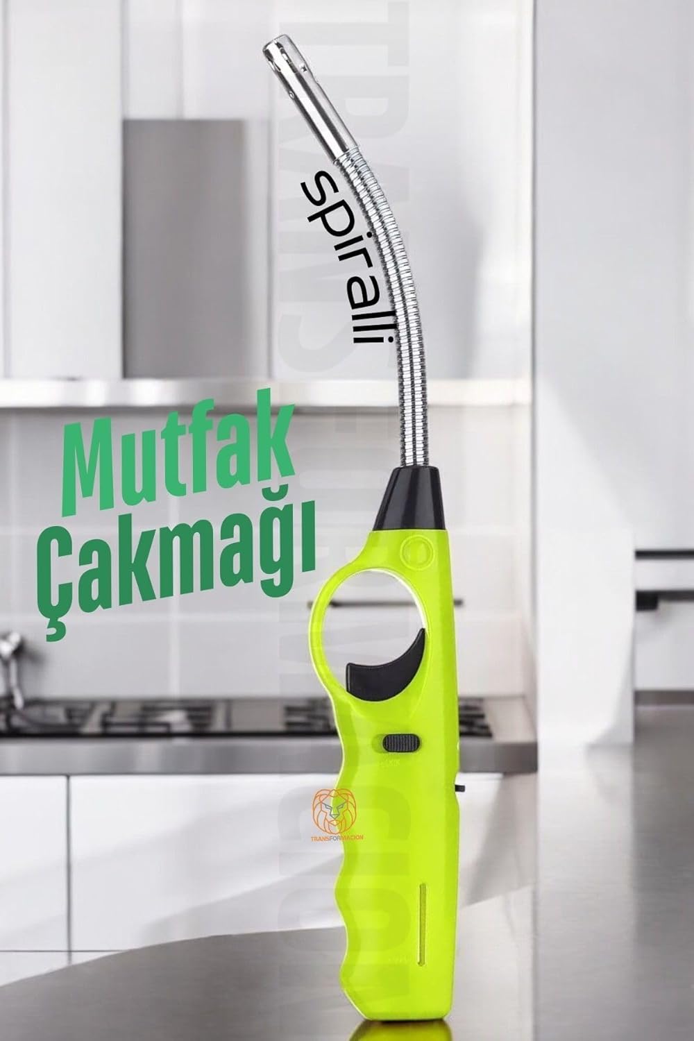 Transformacion Spiralli Mutfak Çakmağı Barbekü Mangal Mum Çakmağı, 721229