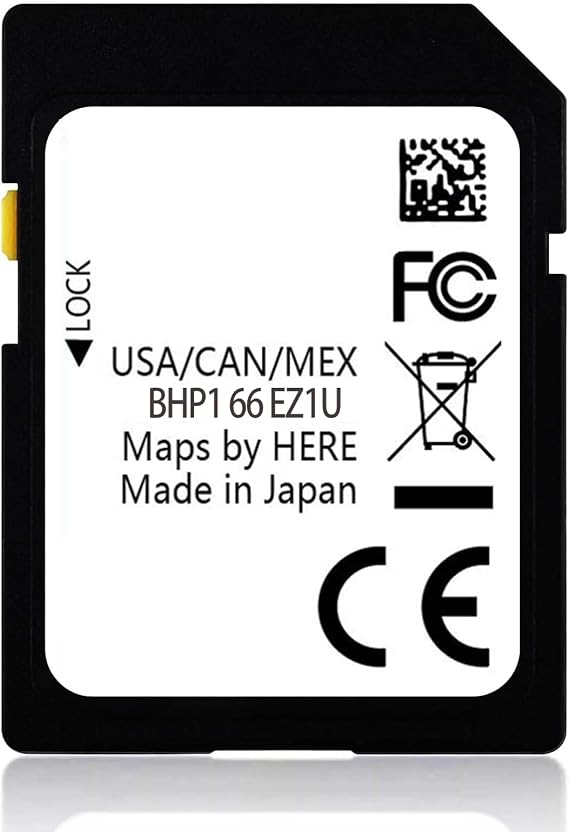 Latest Navigation SD Card Map Update, BHP166EZ1U Navigation Accessories for 2016-2020 CX5 CX9, 2014-2018 3, 2016-2023 6 CX3 MX5, USA/CAN/MEX Maps