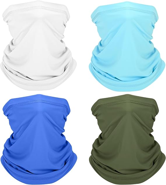 Cooling Neck Gaiter, Summer UV Face Mask Dust Balaclava, Neck Gator Bandana Face Cover for Sun Protection Men Women Outdoor