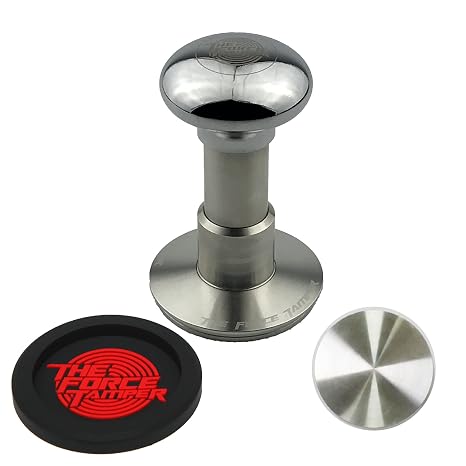 58.50mm Standard Set Silver Mirror Jellyfish AL Handle Coffee Tamper