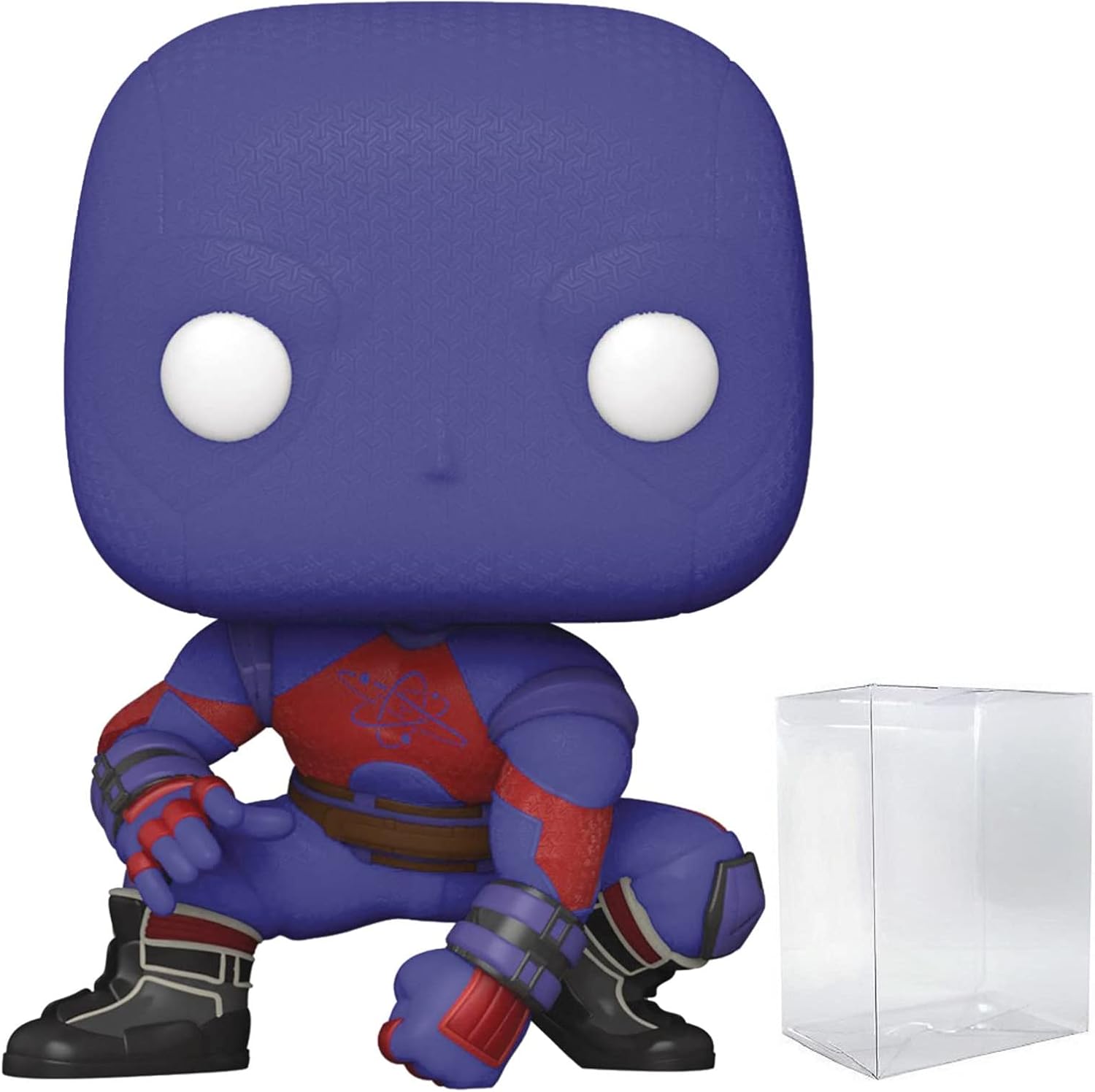POP DC Heroes: Black Adam - Atom Smasher Funko Vinyl Figure Bundled with Compatible Box Protector Case, Multicolor, 3.75 inches