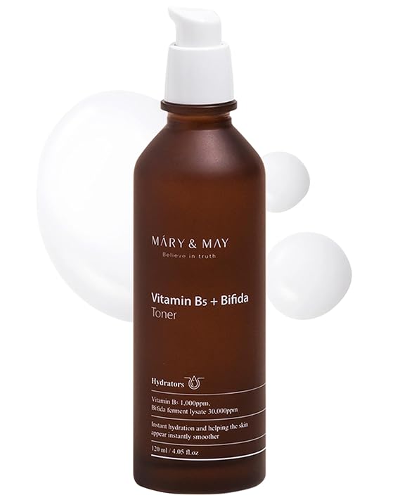 Mary&May Bifida Ferment Essence Toner, Korean Hydrating Toner 4.06 fl oz