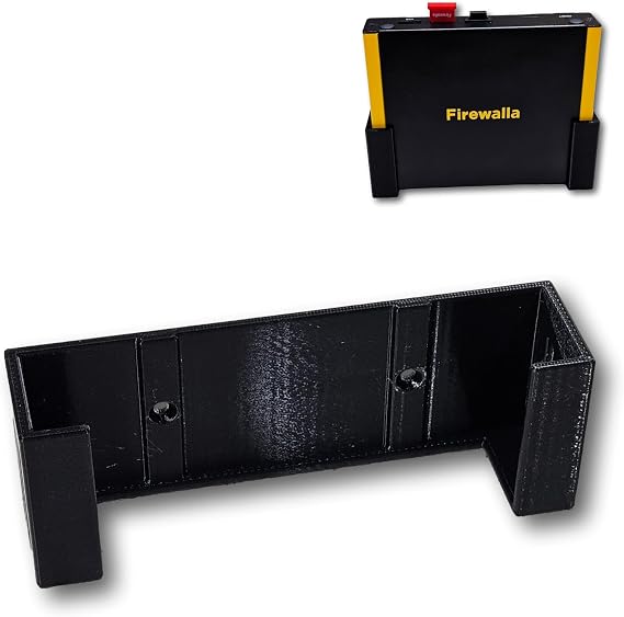 Wall Mount Compatible with Firewalla Gold SE - Slim, Secure, Easy to Access Design