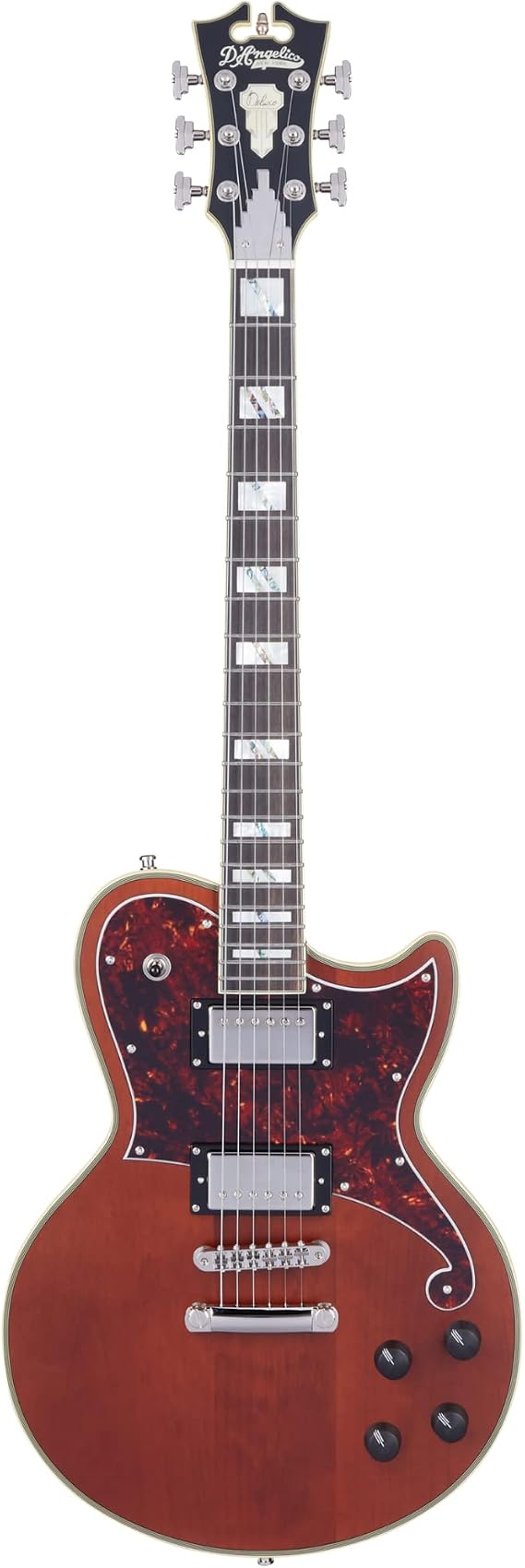 D'Angelico Deluxe Atlantic Guitar - Matte Walnut