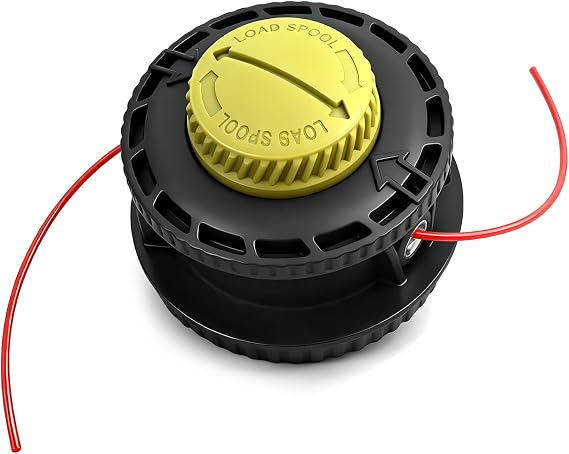 314608005 Trimmer Head for Ryobi Reel Easy+ Bump Feed String Trimmers, Compatible with RY15526 RY15527 RY15529 and Other Straight Shaft Models