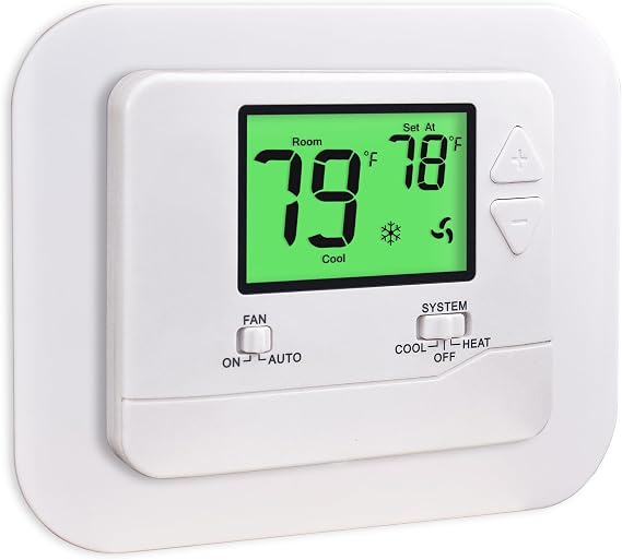 Heagstat Thermostat & Wall Plate Cover