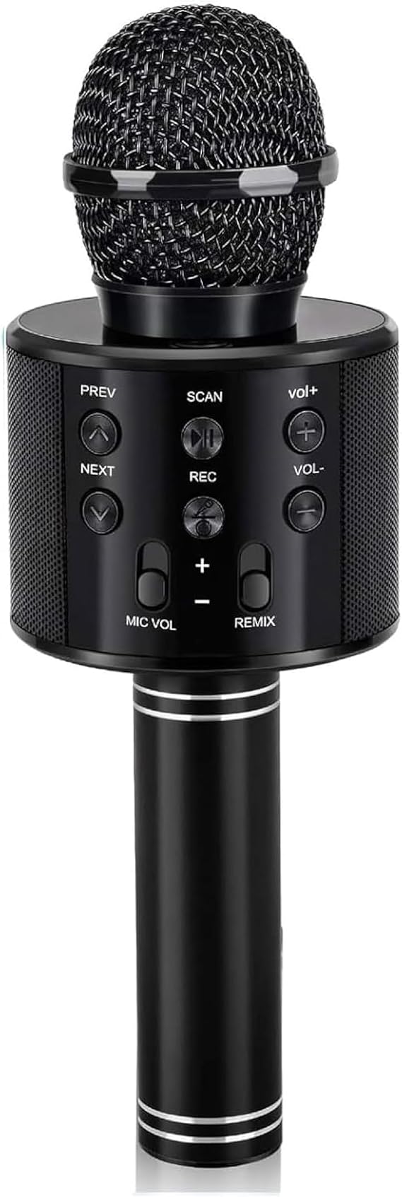 Babilden C-8501 Karaoke Mikrofon Bluetooth USB & TF & Aux (Siyah)
