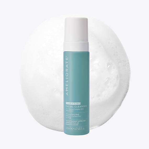 AMELIORATE Clarifying Facial Cleanser Foaming Wash 200ml Blemish Prone Skin