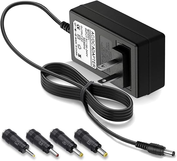 16.8V Charger for Massage Gun Power Adapter Replacement 16.8V 0.8A 1A 2A AC DC Power Supply Adapter for Massage Gun 16.8V 1a Charger for Massager Power Supply Cord Cable - 6.6FT