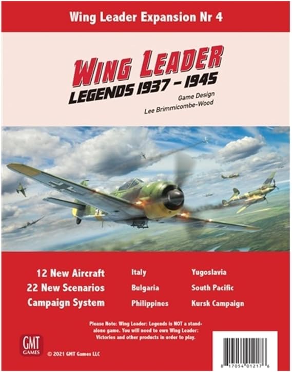 GMT Games Wing Leader: Legends