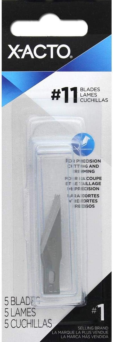 X-Acto #11 Fine Point Blade Carded (5)