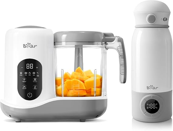 Bear Baby Food Maker Portable Bottle Warmer
