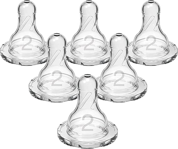 Dr. Browns 2 Natural Flow Level 2 Standard Nipple - 6 Count