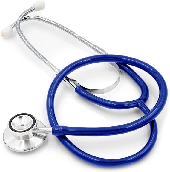 MABIS Spectrum Dual Head Lightweight Cardiology Stethoscope, Blue