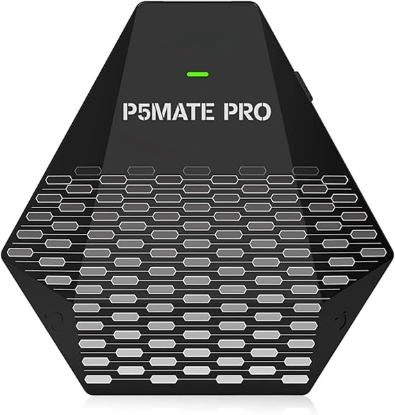 P5Mate Pro 1000Hz Wired/Wireless Adapter Converter Emulator for PS5, PC - No Remote Play Required, Direct PS5 Connection for Cronus Zen, XIM Matrix, APEX, REASNOW, Titan, Various Controllers