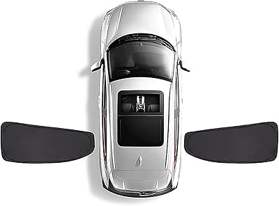Side Automotive Window Sunshades for Changan Oushang Z6OunuoOunuo S, Strong Blackout Car Window Shades Keeps Interior Cool, Side Magnetic Windshield Curtains,F-2 Rear