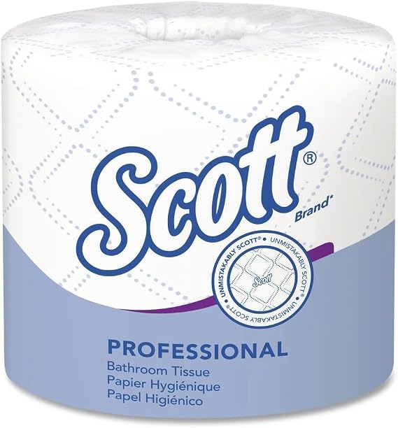 KIMBERLY-CLARK PROFESSIONAL Scott Standard Roll Bathroom Tissue, Pack of 1
