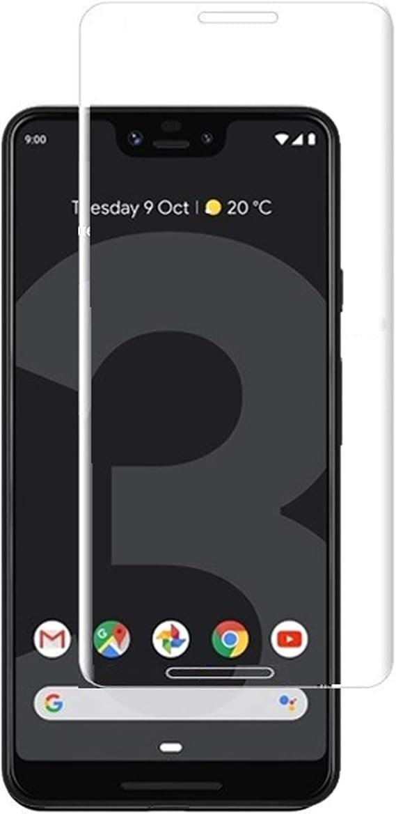 Microcase Google Pixel 3 XL Full Ön Kaplama TPU Soft Koruma Filmi