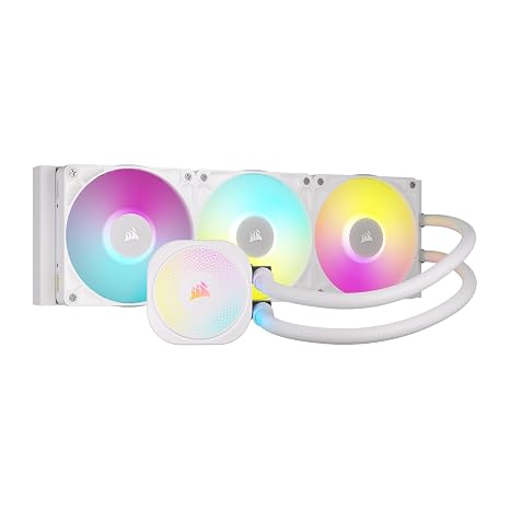 CORSAIR iCUE LINK TITAN 360 RX RGB AIO 360mm İşlemci Soğutucusu - Beyaz (CW-9061021-WW)