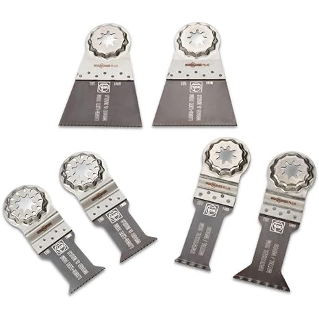 Fein Best of E-Cut Starlock Plus Wood & Metal Saw Blade Set
