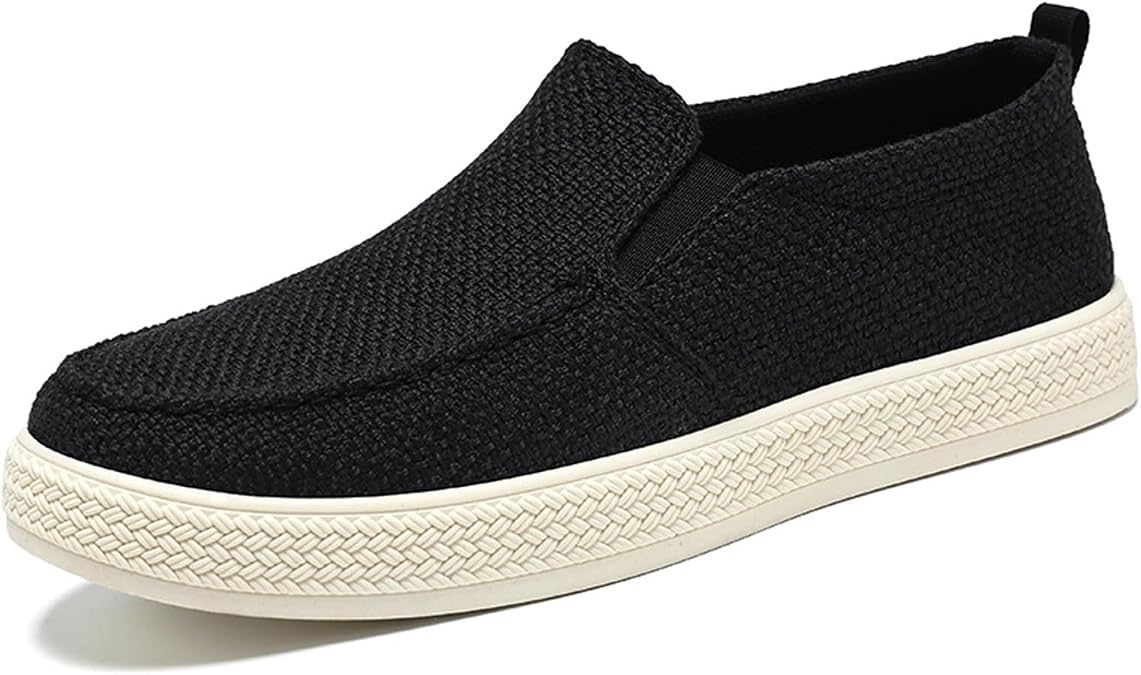Men's Casual Slip On Shoes Lightweight Breathable Comfortable Soft Cushion Sneakers for Daily Wear Travel Walking