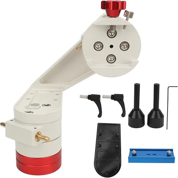 Altazimuth Telescope Mount, 360 Micro and Coarse Adjustment, 10KG High Weight Bearing Capacity, 3/8in Thread Easy Polar Alignment, Versatile Base for Adult Astronomy