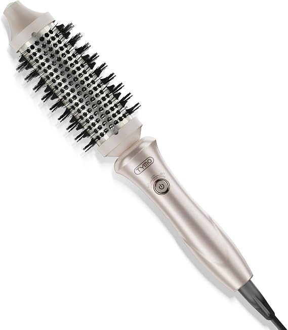 TYMO STYLUX Thermal Brush - Heated Round Curling Brush for Hair, 1.5 inch