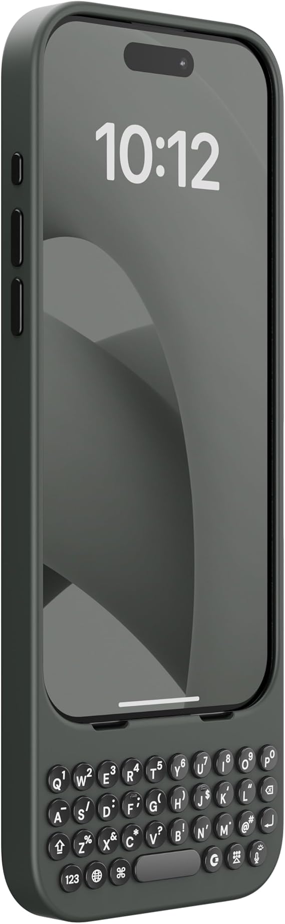 Clicks Keyboard Case for iPhone 16 Pro - Wireless Charging - Onyx