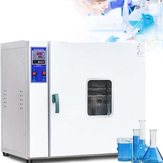 Laboratory Digital Forced Air Convection Drying Oven, Constant Temperature Electric Heat Blast Drying Oven, Adjustable Fan Speed, Forced Air Convection Drying Oven, Thermostat Incubator Oven