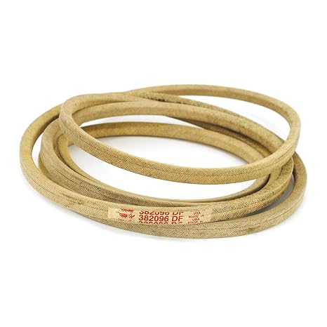 Grasshopper Lawn Mower MaxLife Belt, Designed to Specific Material, Dimensions, Shape, Construction and Pliability Standards That Ensure Superior Performance and Long Life, OEM Replacement Part 382096