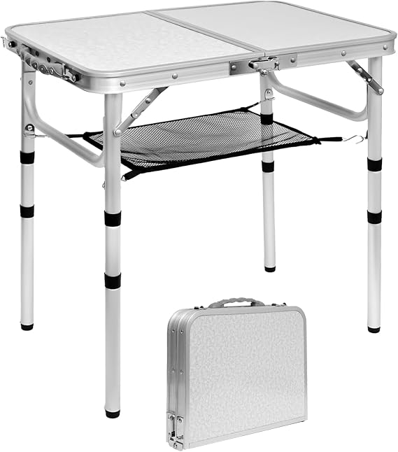 Small Folding Table Portable Camping Table 2ft