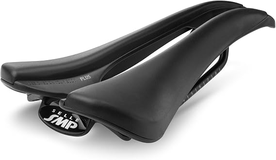 SMP Selle EVO Plus Saddle with Steel Rails (Black)