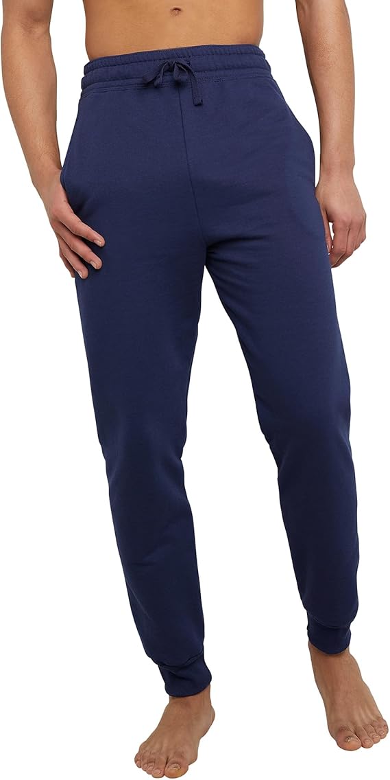 Hanes Men's Joggers, EcoSmart Fleece Sweatpants for Men, Men's Lounge Pants, 30.5"