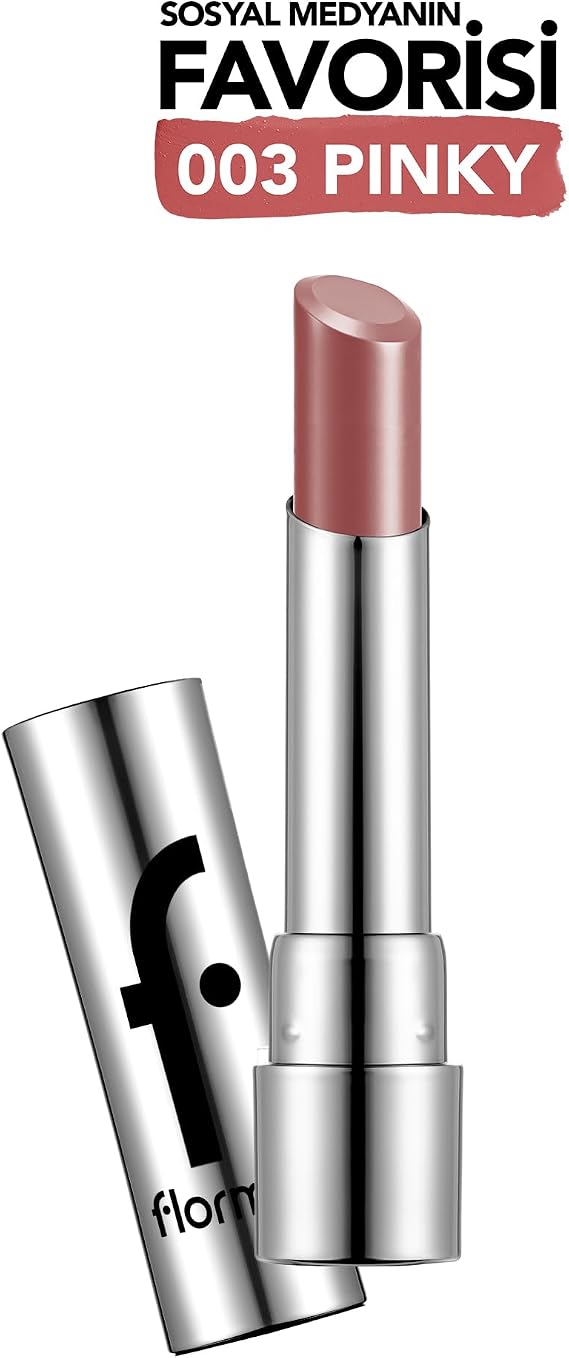 Flormar Nemlendirici Parlak Ruj- Sheer Up Lipstick - 003 Pinky Nude - 8682536012010