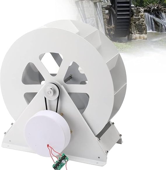 Water Wheel Type Hydro Generator,Micro Water Wheel Generator,Low Speed Water Wheel Generator,100w