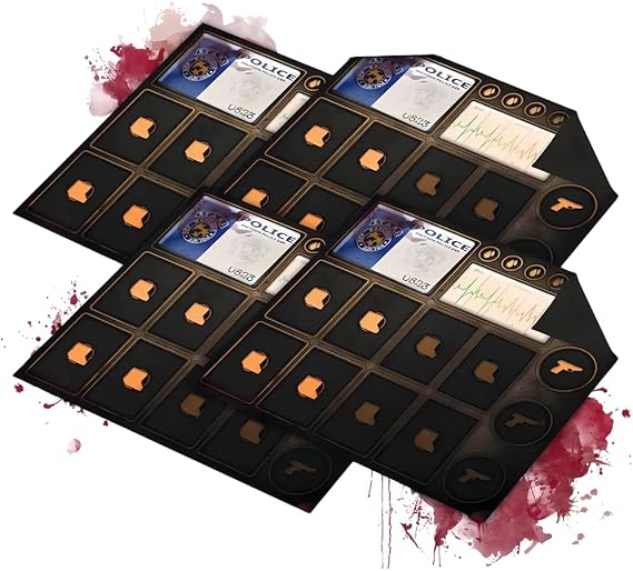 Steamforged Games, Resident Evil The Board Game: Neoprene Player Mats