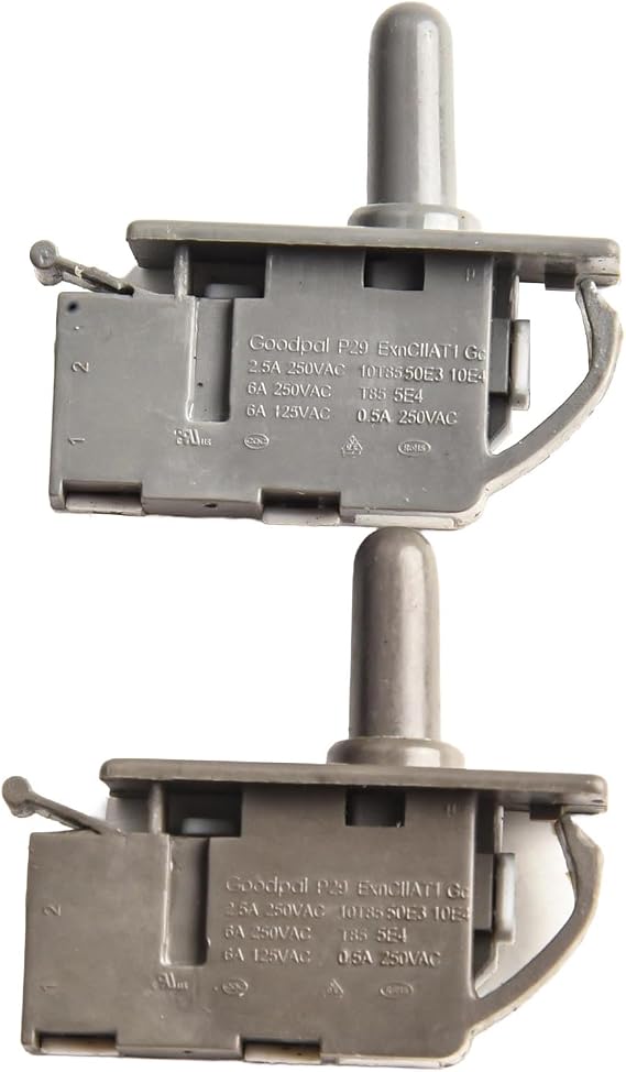 Convenient Push Button Switch for Fridge Door Light Compatible with Various Models