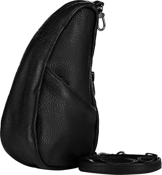 AmeriBag Healthy Back Bag 10" Leather Crossbody Sling Baglett