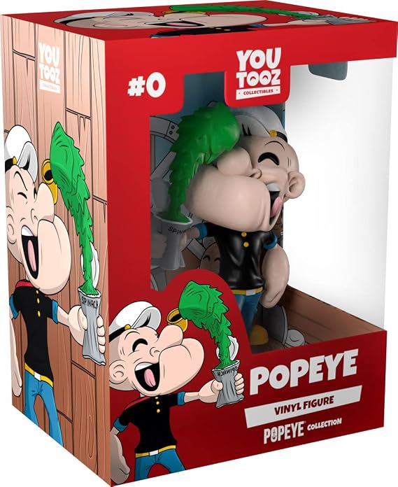 Youtooz Popeye 5-Inch Vinyl Figure, Collectible Action Figurine from the Official Popeye Collection