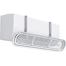 Racing Track AC Deflector for Wall Mounted Mini Split, Fixed Size 35.43 Inch (90cm) Vent Baffle, Anti-Condensation No Drip, Prevent Direct Blowing & Short Cycling, Foldable for Storage