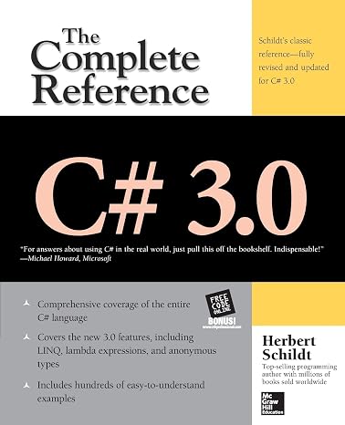 C# 3.0 The Complete Reference 3/e