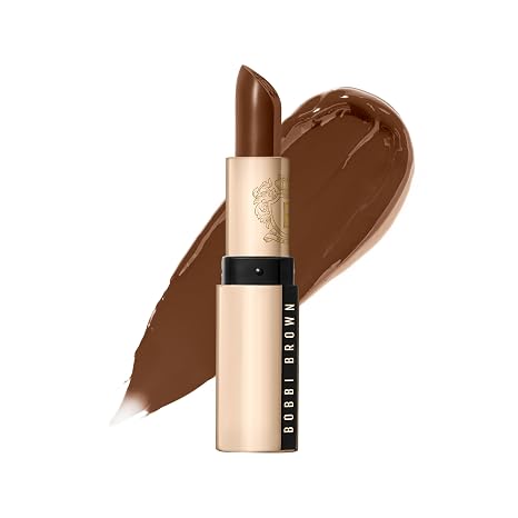 Bobbi Brown Luxe Lipstick | Bold, Skincare-Infused Lipstick for Rich Satin Finish | Chamomile Oil & Jasmine Flower Wax, 0.12 Ounce