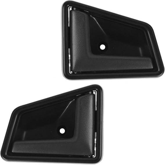 Rear Interior Door Handle Set Black